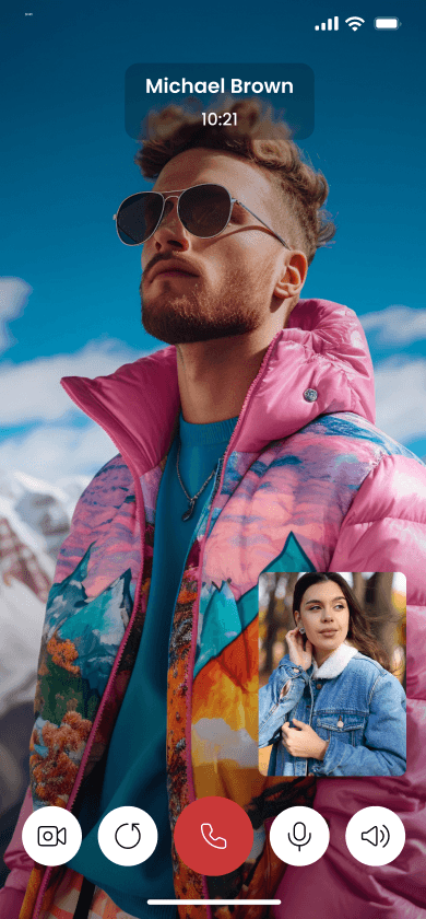 Kikit Video Call Interface